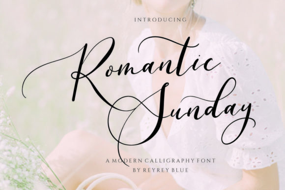 Romantic Beauty Font Poster 1