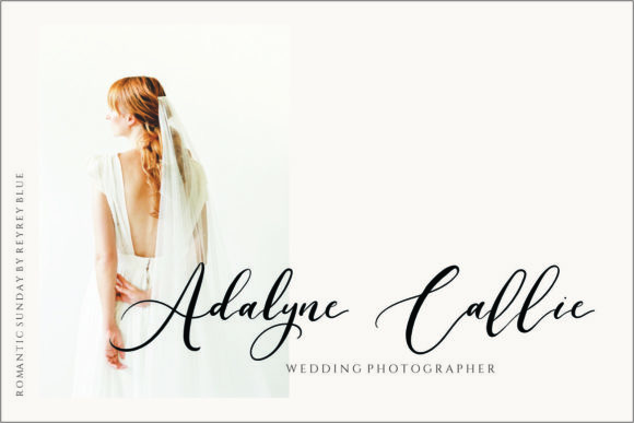 Romantic Beauty Font Poster 2