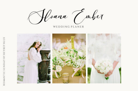 Romantic Beauty Font Poster 3