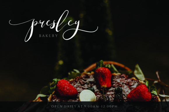Romantic Beauty Font Poster 4