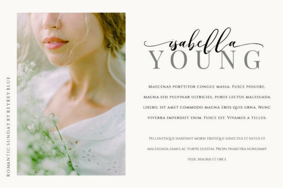 Romantic Beauty Font Poster 7