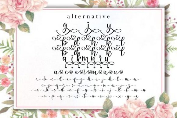 Romantic Fantasy Font Poster 6