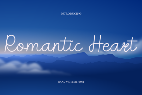 Romantic Heart Font