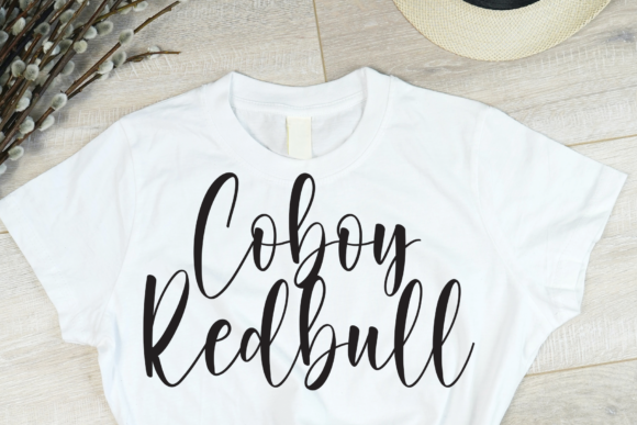 Romantic Rainbow Font Poster 2