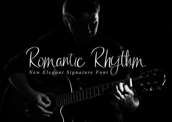 Romantic Rhytm Font Poster 1