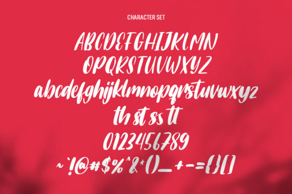 Romantika Font Poster 8