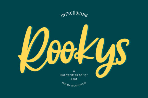 Rookys Font Poster 1
