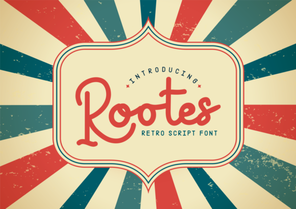 Rootes Font Poster 1