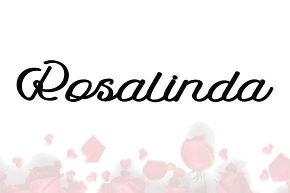 Rosalinda Font Poster 1