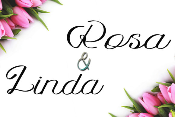 Rosalinda Font Poster 5