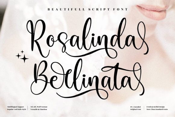 Rosalinda Berlinata Font Poster 1