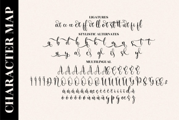 Rosalinda Berlinata Font Poster 14