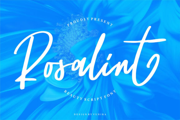 Rosalint Font Poster 1