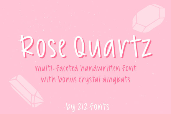 Rose Quartz Font Poster 1