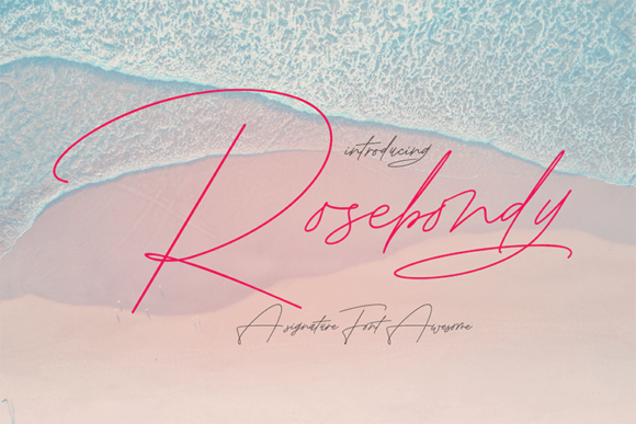 Rosebondy Font