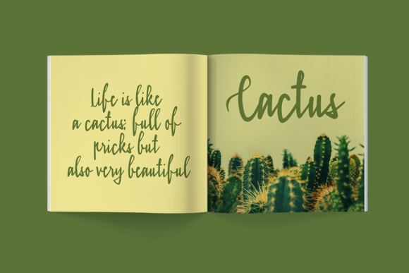 Roselyn Font Poster 4