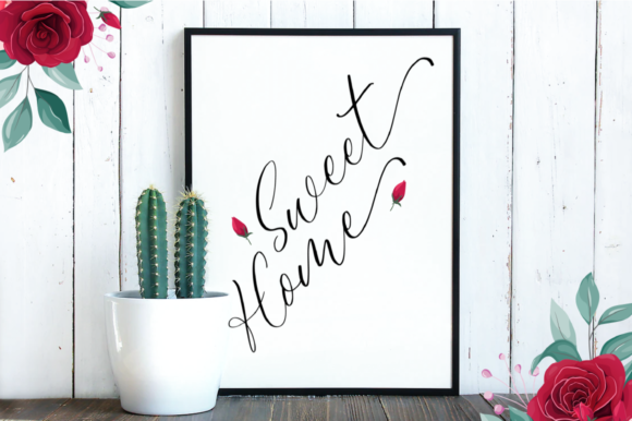 Rosemarina Font Poster 2