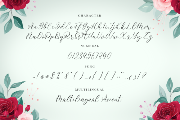 Rosemarina Font Poster 3