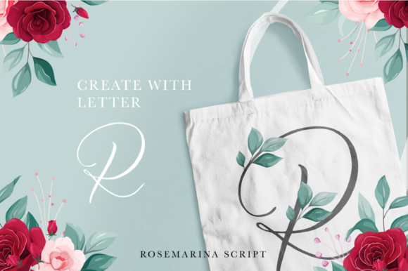 Rosemarina Font Poster 7
