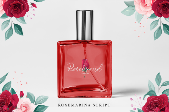 Rosemarina Font Poster 9