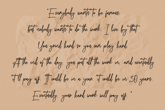 Rosestaly Font Poster 2
