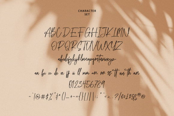 Rosestaly Font Poster 8