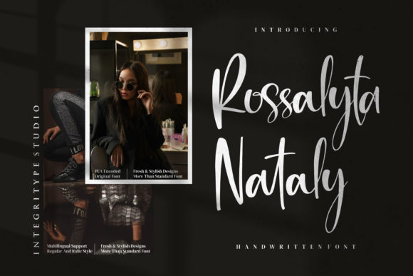 Rossalyta Nataly Font Poster 1