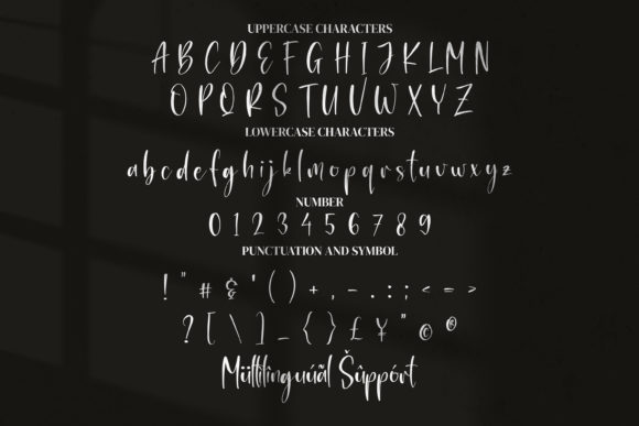 Rossalyta Nataly Font Poster 8