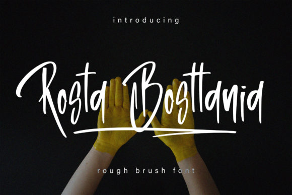 Rosta Bosttania Font Poster 1