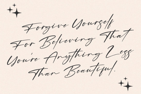 Rosterdam Signature Font Poster 11