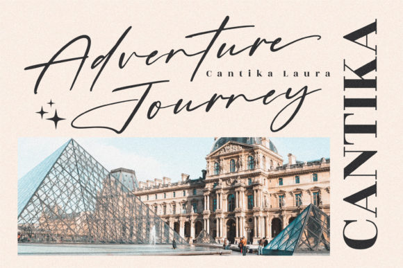 Rosterdam Signature Font Poster 4