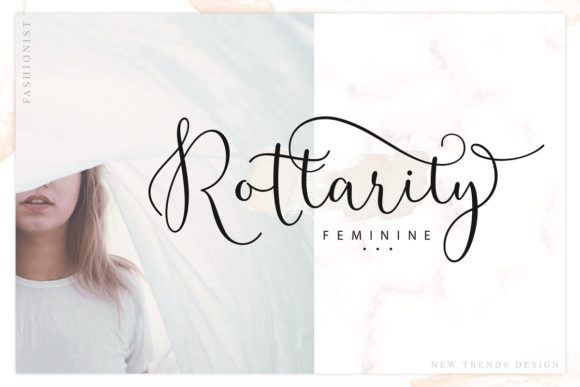 Rottarity Font Poster 1