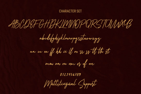 Rottens Signature Font Poster 9