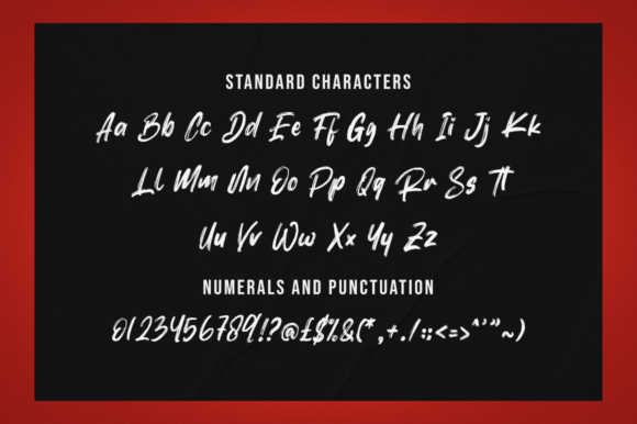 Rottweiler Font Poster 10
