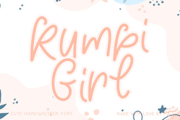 Rumpi Girl Font Poster 1
