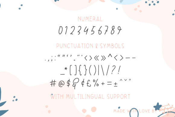 Rumpi Girl Font Poster 3