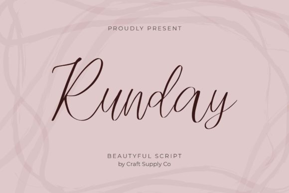 Runday Font Poster 1