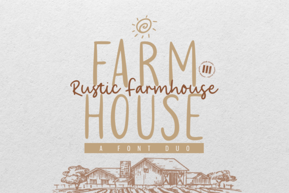 Rustic Farmhouse Font