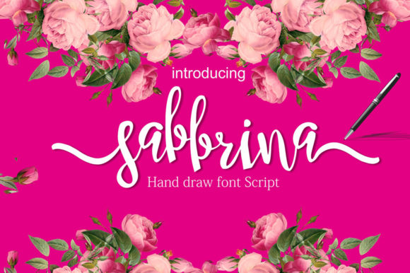 Sabbrina Font Poster 1