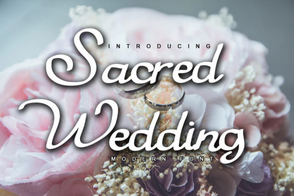 Sacred Wedding Font Poster 1
