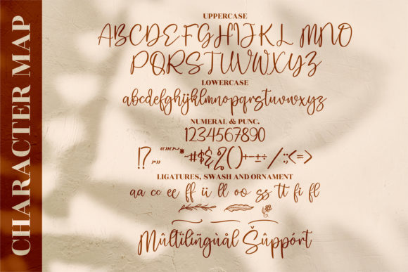 Safira Brown Font Poster 9
