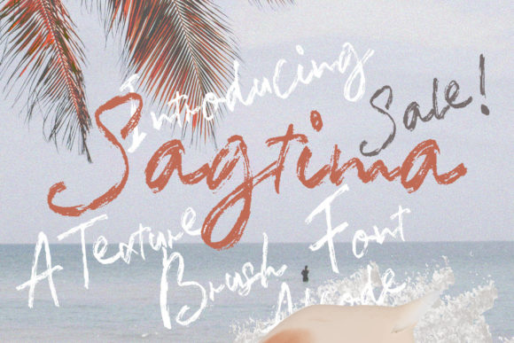 Sagtima Brush Font