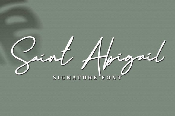 Saint Abigail Font