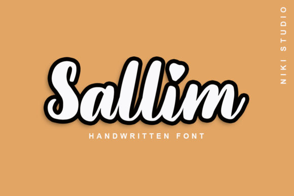 Sallim Font Poster 1