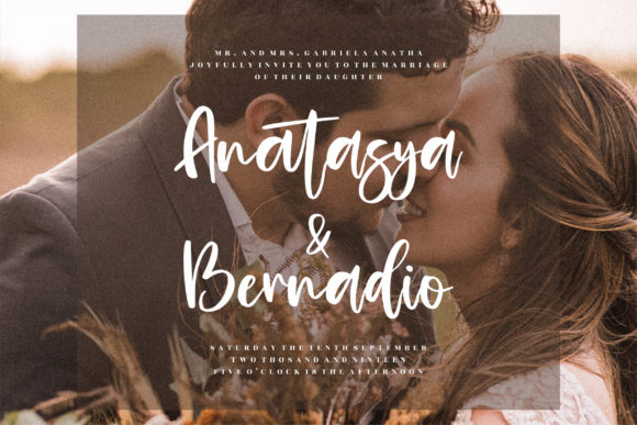 Samantha Font Poster 4
