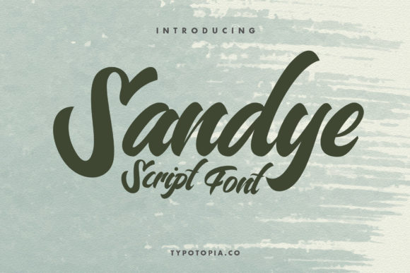 Sandye Font Poster 1