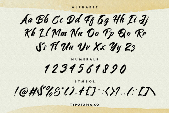 Sandye Font Poster 4