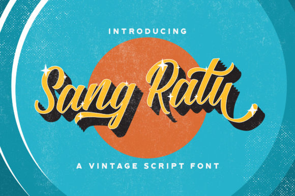 Sang Ratu Font Poster 1