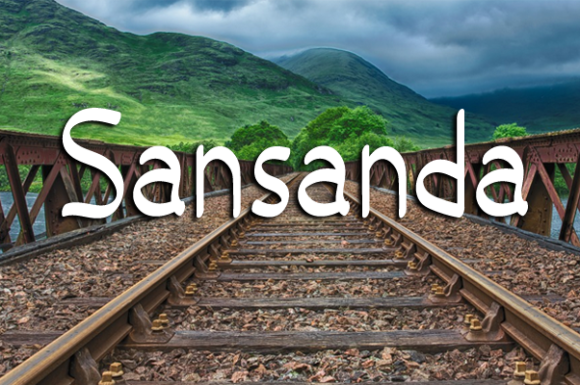 Sansanda Font Poster 1