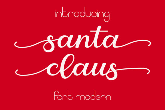 Santa Claus Font